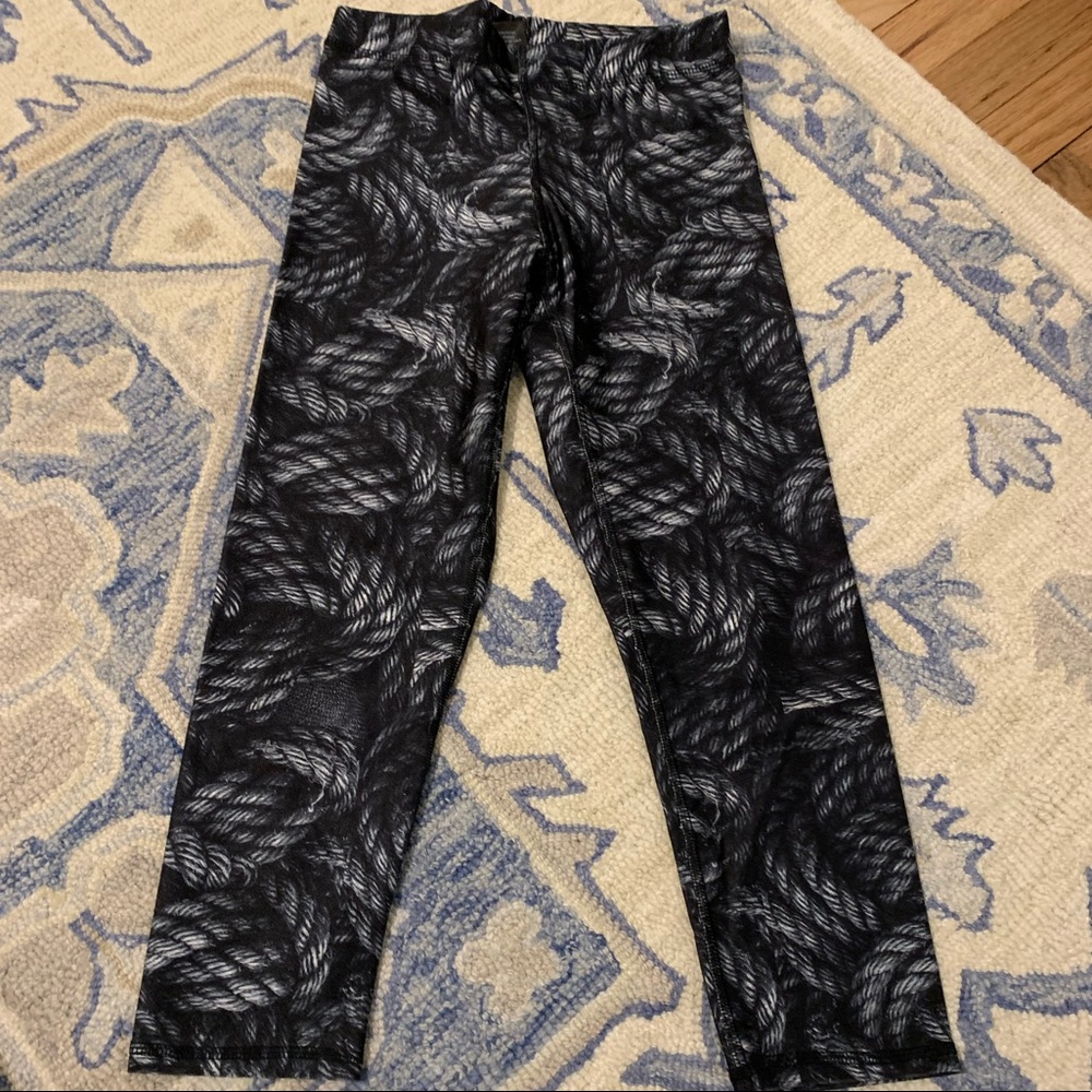 Zara Terez leggings rope pattern